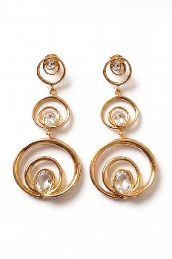 Mnsh Wave Trio Earrings 