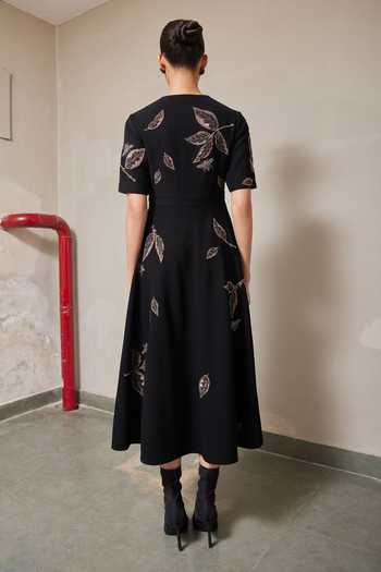 Shahin Mannan Drifting Branches Circular Dress 