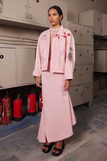 Shahin Mannan Asymmetric Skirt 
