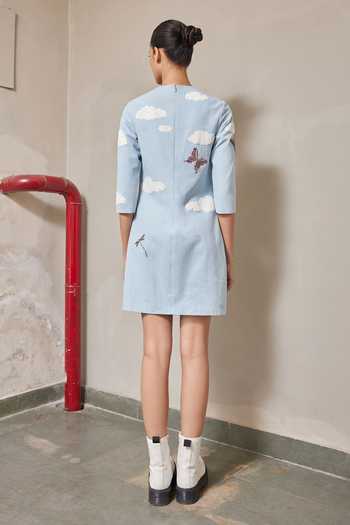 Shahin Mannan Cactus Mini Dress 