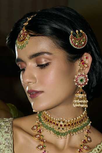 Preeti Mohan Aditri Kundan Jhumkas 