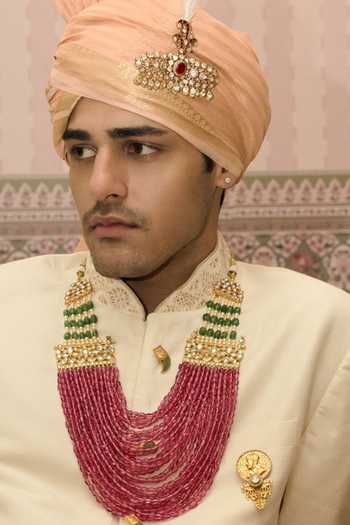 Preeti Mohan Atharva Kundan Layered Necklace 