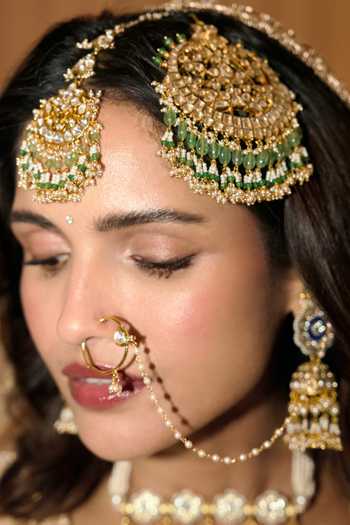 Preeti Mohan Saina Polki Nose Ring 