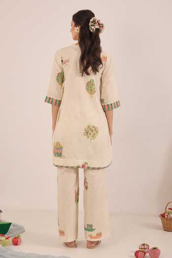 Shivani Bhargava Gulposh Cotton Print Short Tunic 