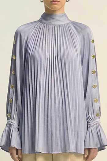 Neora By Nehal Chopra_Grey Steel Halter Neck Top For Kids_Online_at_Aza_Fashions