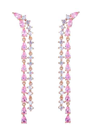 Prata Trace Drop Earrings 