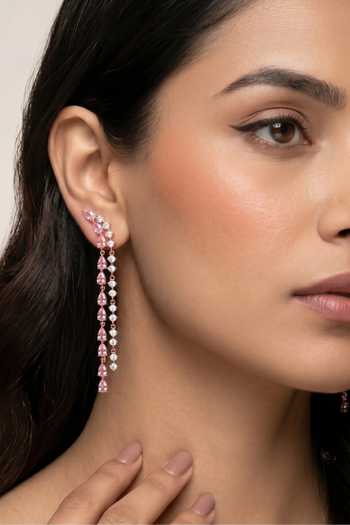 Prata Trace Drop Earrings 