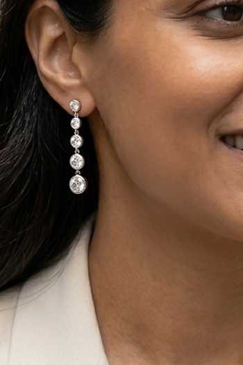Prata Gradient Drop Earrings 