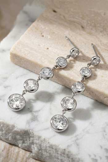 Prata Gradient Drop Earrings 