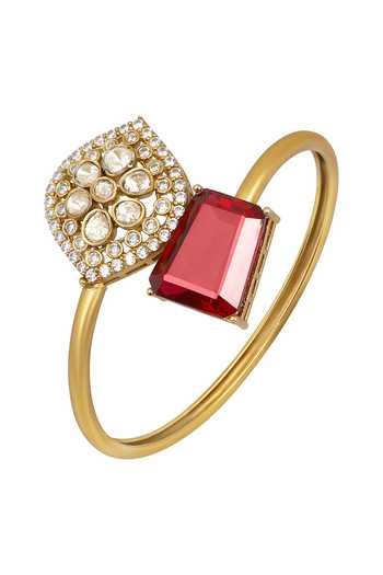 HRISHA Kundan Polki Bracelet 