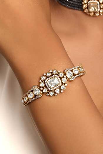 HRISHA Kundan Polki Bracelet