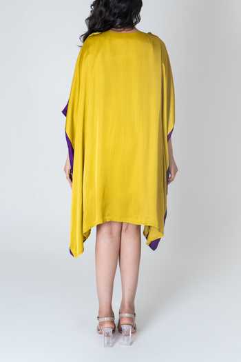 Neora By Nehal Chopra Colour Block Kaftan For Kids