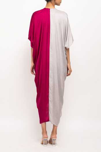 Neora By Nehal Chopra Asymmetrical Cape For Kids