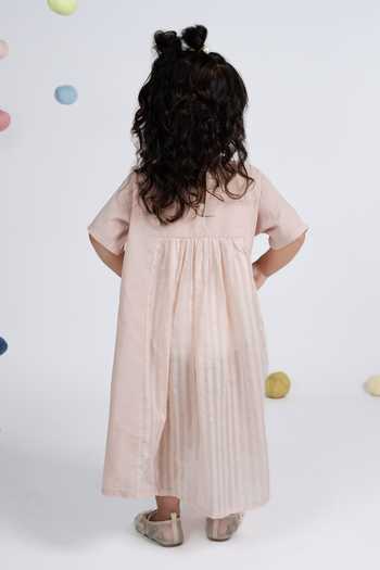 OurDve Embroidered Dress 