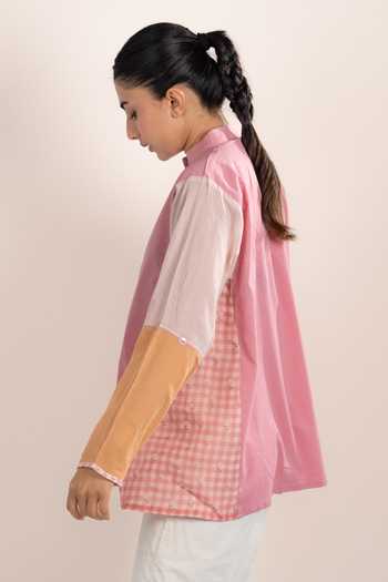 OurDve Lyra Placement Printed Shirt 