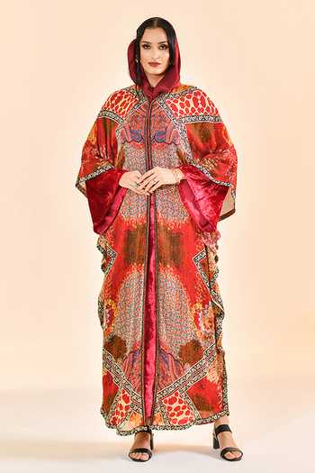 Bhanuni By Jyoti Ember Print Abaya 