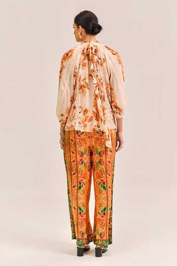Bhanuni By Jyoti Urban Noir Print Top 