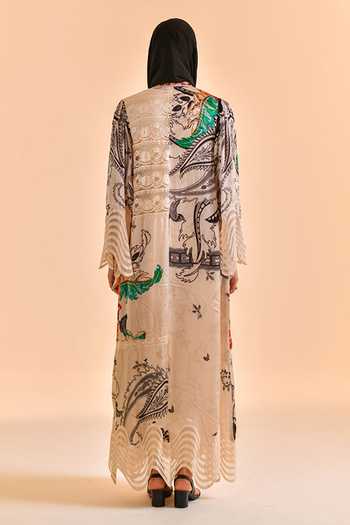 Bhanuni By Jyoti Astra Print Abaya 