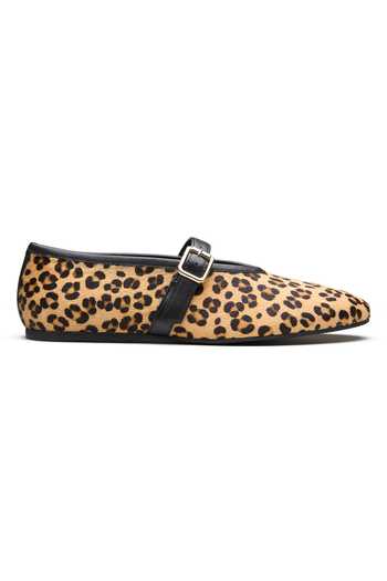Dang Shoes Brown Sasha Leopard Pattern Flats Online at Aza Fashions Dang Shoes_Brown Sasha Leopard Pattern Flats _Online_at_Aza_Fashions