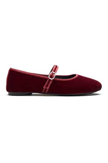 Dang Shoes Maroon Front Strap Flats Online at Aza Fashions Dang Shoes_Maroon Front Strap Flats _Online_at_Aza_Fashions