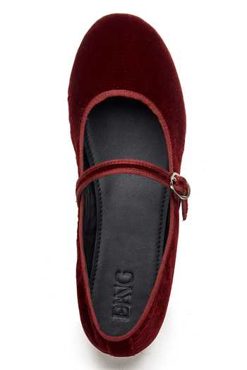 Dang Shoes Front Strap Flats 
