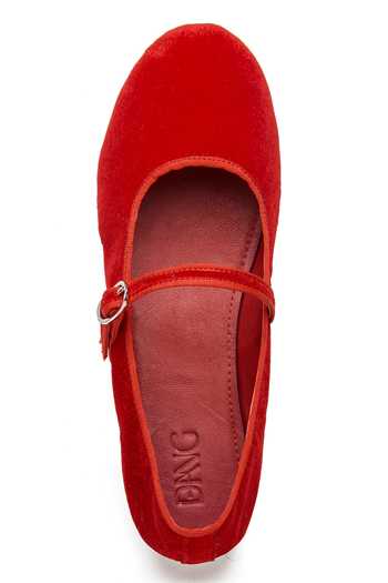 Dang Shoes Thin Strap Ballerina Flats 