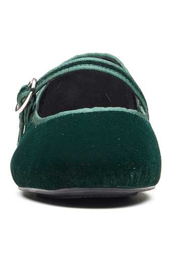 Buy Dang Shoes Green Mary Jane Flats Online at Aza Fashions Buy_Dang Shoes_Green Mary Jane Flats _Online_at_Aza_Fashions