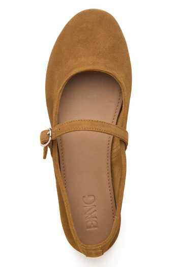 Dang Shoes Suede Leather Ballerina Flats 