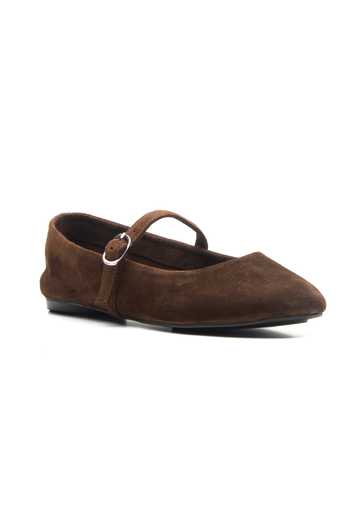 Dang Shoes Suede Leather Ballerina Flats 