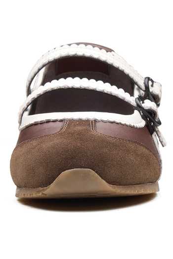 Buy Dang Shoes White Bubble Ballerina Flats Online at Aza Fashions Buy_Dang Shoes_White Bubble Ballerina Flats _Online_at_Aza_Fashions