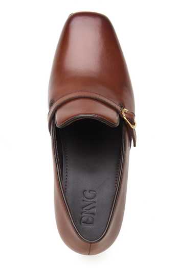 Dang Shoes Linda Pointed Toe Loafer Heels 