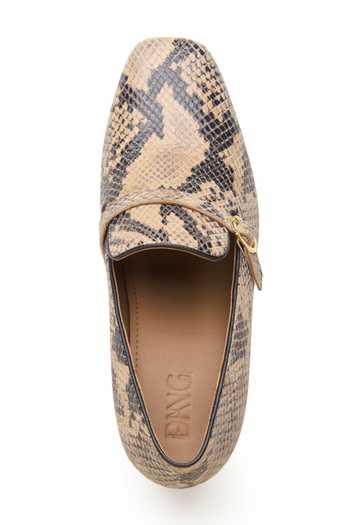 Buy Dang Shoes Black Python Leather Loafers Online at Aza Fashions Buy_Dang Shoes_Black Python Leather Loafers _Online_at_Aza_Fashions