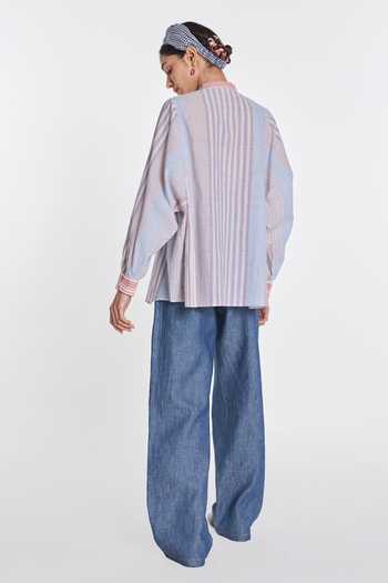 Payal Pratap Yarrow Multicheck Shirt 