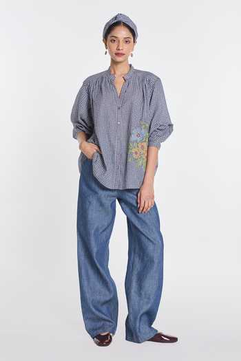 Payal Pratap Alexander Gingham Check Shirt 