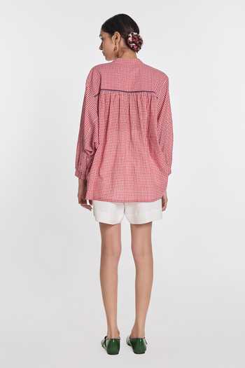 Payal Pratap Alexander Gingham Check Shirt 