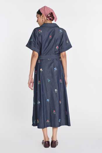 Payal Pratap Hemlock Embroidered Dress 