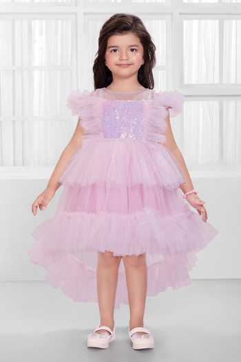 Mini Stitch Sequin Work Dress 