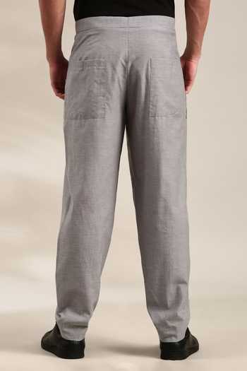 Mayank Modi - Men Embroidery Patch Pocket Trouser For Kids