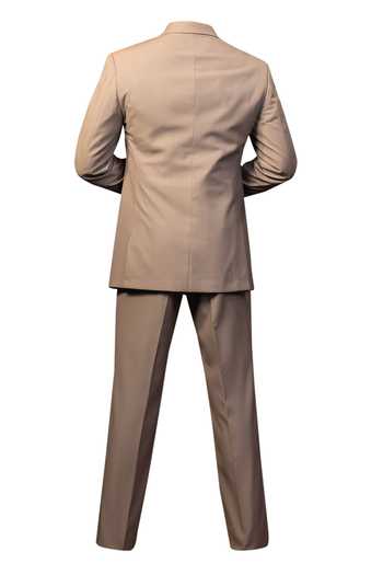 Design O Stitch Hand Embroidered Grey Blazer & Lapel Pin For Kids
