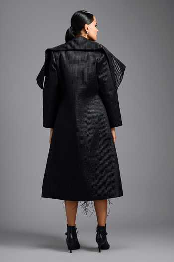 Deepika Arora Structured Jacket & Skirt Set 