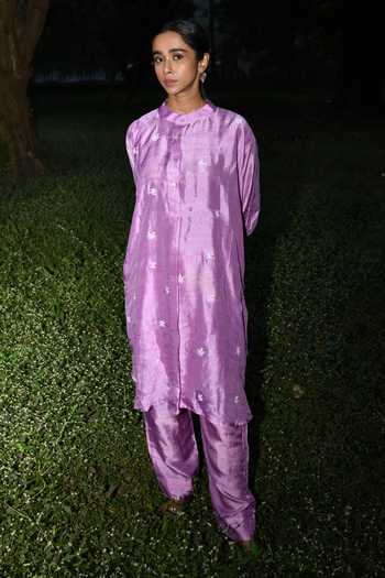 Inkpikle Mulberry Silk Kurta Set 