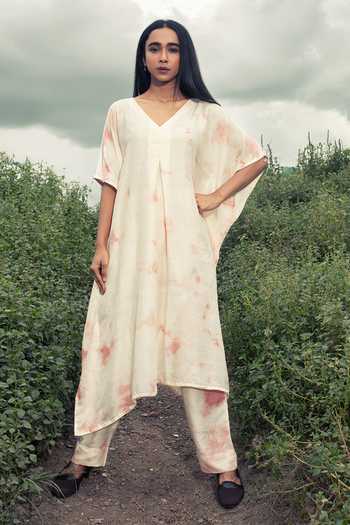 Inkpikle Hand Spun Cotton Kaftan & Pant 