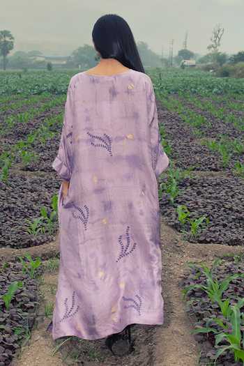 Inkpikle Hand Spun Mulberry Silk Kaftan 