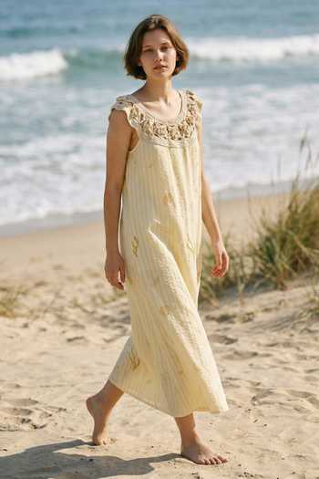 Inkpikle Hand Spun Matka Silk Dress 