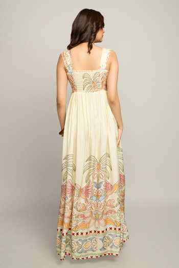 Poppi Abstract Print Dress 