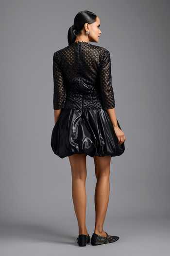 Deepika Arora Bubble Hem Dress 
