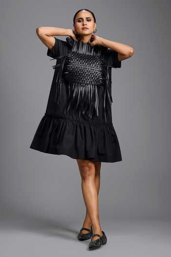 Deepika Arora Dramatic Woven Dress 