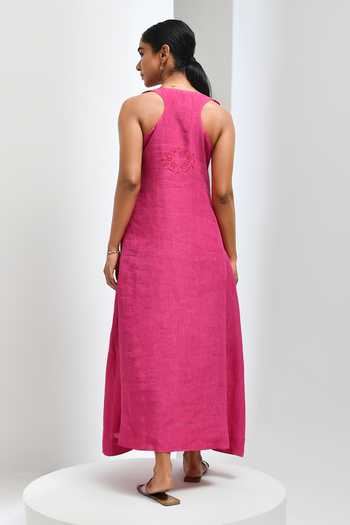 Inkpikle Hand Woven Linen Dress 