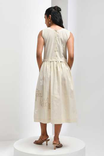 Inkpikle Hand Print Dress 