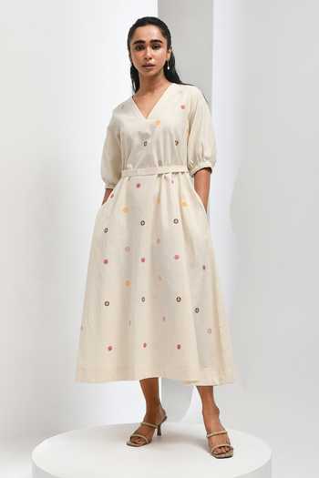 Inkpikle Hand Spun Cotton Dress 
